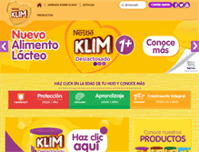 Tablet Screenshot of klim.com.co
